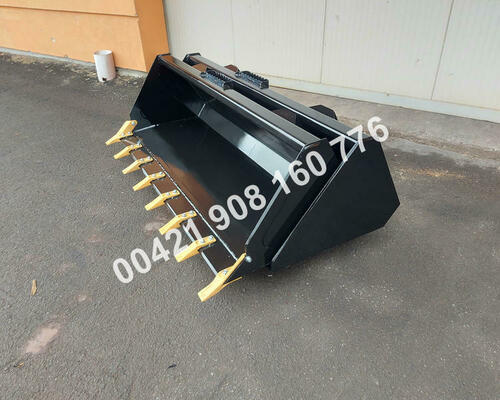 Základní lžice pro smykáč, hladká lopata pre šmykom riadené nakladače UNC, JCB, locust, bobcat, komatsu, CAT, gehl...