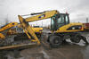 Caterpillar M318D na testování v Dolech Bílina