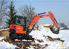 Pásové midirypadlo Kubota KX057-4