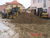 Caterpillar 432D s menším bratříčkem 302.5