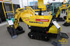 Pásové mikrorypadlo Yanmar SV08 nakládá kompaktní pásový dempr Cormidi 80 Diesel