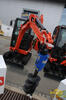Pásové minirypadlo Kubota KX016-4 s vrtákem AugerTorque 1200