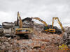 Pásová rypadla Caterpillar 325B LN, 323D L a Komatsu PC340LC