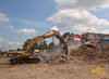 Pásová rypadla Caterpillar 325B LN a O&K RH 5 PMS
