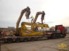 Skládání výložníku demoličního rypadla Komatsu PC340LC