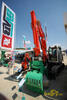 Pásové midirypadlo Kubota KX 080-3 s třídicím a bouracím drapákem Ingersoll-Rand HGR 10
