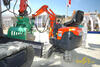 Pásové minirypadlo Kubota K008-3 s kladivem Montabert SC 6