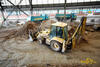 Rypadlonakladač Komatsu WB93R firmy Jan Pátek - Autodoprava