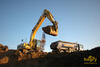 Pásové rypadlo Caterpillar 325C LN pracující pro firmu Dasting