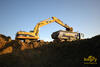 Pásové rypadlo Caterpillar 325C LN pracující pro firmu Dasting
