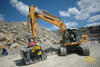 Pásové rypadlo Liebherr R 906 s drticí lžící MB BF 90.3