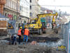 Dvoucestné rypadlo O&K MH S.2 firmy Dopravní stavby Brno