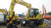 Kolové rypadlo Komatsu PW 160 s naklápěcím rotátorem Engcon