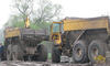 …čekání na nakládku (kloubový dempr Volvo A25C)
