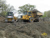Dozer Komatsu D65 EX + kloubový dempr Volvo A25C