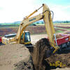 Pásové rypadlo Komatsu PC340 NLC firmy SMO