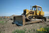 Pásový dozer Hanomag D 600 D firmy AF zemní práce Zlín