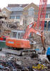 Pásové rypadlo Hitachi EX120 s kladivem firmy Keltbray
