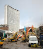 Shluk rypadel Komatsu a Hitachi
