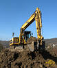 Kolové rypadlo Caterpillar M315 firmy Ladislav Podsedník