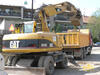 Kolové rypadlo Caterpillar M316C firmy K - elektric