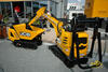 Pásové mikrorypadlo JCB 8010 CTS a kompaktní pásový dempr JCB HTD-5 Dumpster