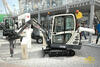 Pásové minirypadlo Terex TC16 Twin Drive s dieselovým a elektrickým motorem