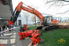 Pásové rypadlo Hitachi Zaxis 280 LCN s přísl. Wimmer - Tiltator ODSW 3c, A-Lock Oilmatic 3c, lžíce, drapák Octopus 3.0, Topcut 800 S, Raptor WF 35