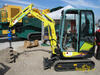 Minirypadlo Ammann Yanmar SV17 s vrtacím zařízením Auger Torque X2500