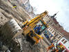 Rypadlonakladač JCB 4CX Sitemaster firmy Swietelsky