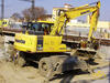 Kolové rypadlo Komatsu PW130 firmy Žvátora
