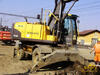 Kolové rypadlo Volvo EW160C firmy OHL ŽS