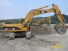 Pásové rypadlo Caterpillar 325C LNME firmy Dopravní a zemní stavby Košťany