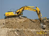 Pásové rypadlo New Holland Kobelco E 385