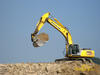 Pásové rypadlo New Holland Kobelco E 385