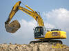 Pásové rypadlo New Holland Kobelco E 385