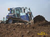 Pásový dozer Caterpillar D6R firmy Ekostavby Louny