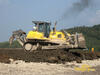 Pásový dozer New Holland D 350 firmy Rekultivace Ústí nad Labem
