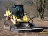Pásový smykem řízený Caterpillar 277C High Flow XPS s křovinořezem Caterpillar BR172