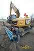 Kolové rypadlo Caterpillar M318D firmy Zepris