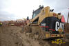 Smykem řízený nakladač Caterpillar 246B po defektu