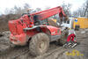 Teleskopický manipulátor Manitou MT 1740 SL Turbo - oprava defektu
