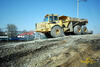Kloubový dempr Volvo BM A25C firmy Skanska DS