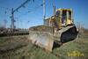 Pásový dozer Caterpillar D4H XL firmy OHL ŽS byl vyroben v Japonsku