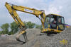 Kolové rypadlo Komatsu PW160 firmy Eurovia