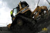 Pásový dozer Caterpillar D6M XL firmy Maléř group zemní práce