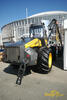 Kolový harvestor Sampo Rosenlew 1066 s hydraulickou rukou Kesla 13105H