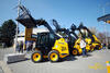 Smykem řízené nakladače JCB v čele s typem 160 Series II