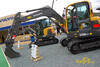 Minirypadla Volvo ECR48C a ECR88 Plus
