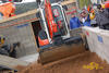 Minirypadlo Kubota U20-3α s hloubkoměrem Leica Depthmaster